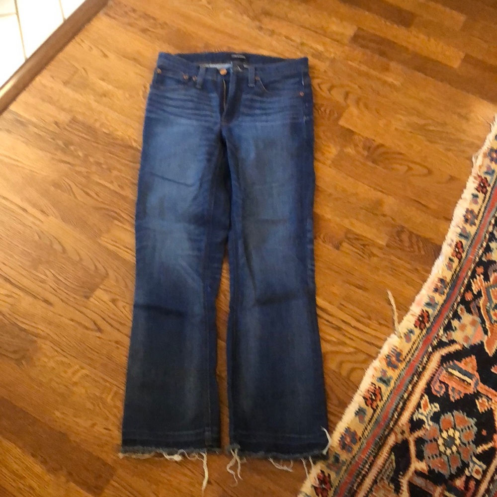 J.Crew Billie Demi Boot Crop jeans size 25